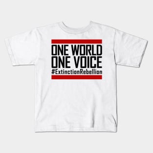 XR EXTINCTION REBELLION Kids T-Shirt